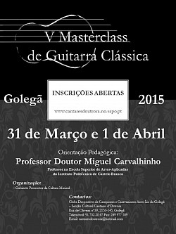 V master class na Golegã