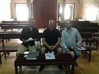 Adolfo Mendes, Miguel Carvalhinho e Hélder Almeida
